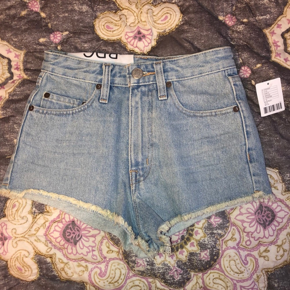 Super High Rise BDG Demin Shorts